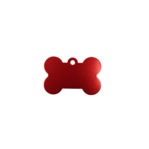 Tiermarke - Knochen Rot