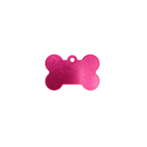 Tiermarke - Knochen Pink
