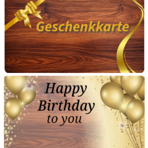 Gutscheinkarte