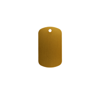 Dog Tag Gold
