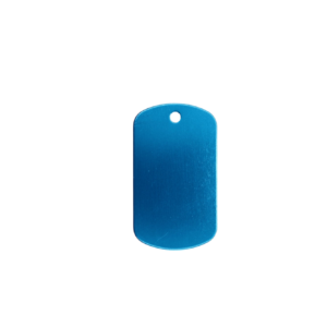 Dog Tag Hellblau